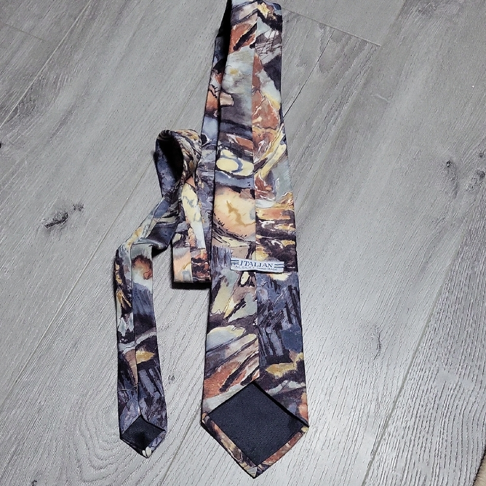 Abstract Patterned Tie